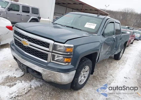 2014 Chevrolet Silverado 1500 Work Truck 2Wt z USA, uszkodzony, nr VIN 3GCUKPEC8EG337395